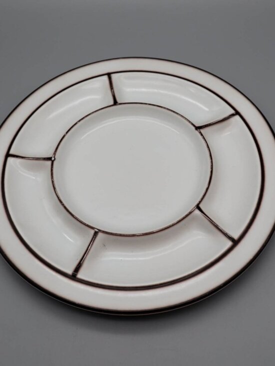 Thomas Other - Thomas Scandic Shadow Ceramic Stoneware Fondue Plate Hertha Bengtson Rosenthal